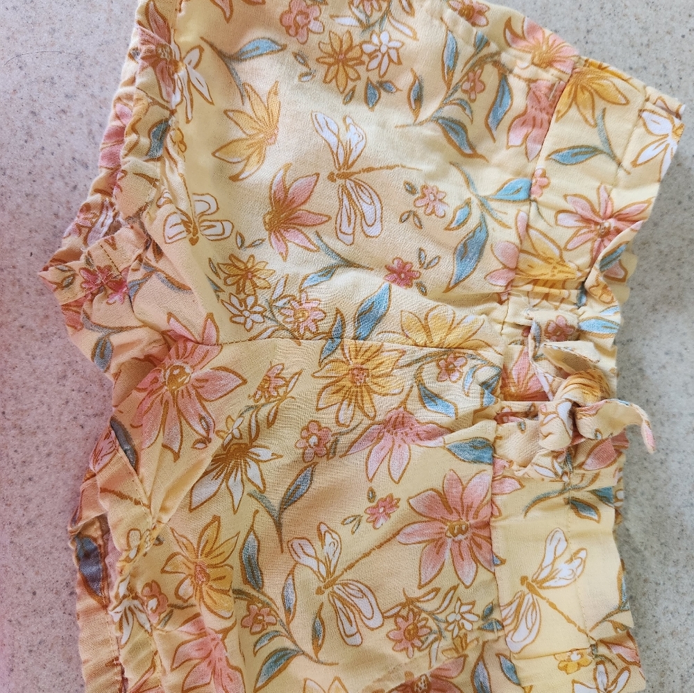 CARTERS Girls Springy Floral Print Short,  4t